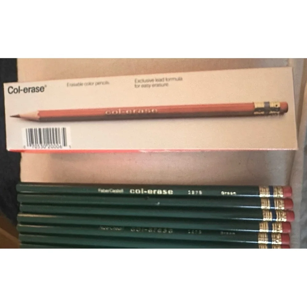 FaberCastell Col-erase Green Pencils #1278 Box of 11 20006